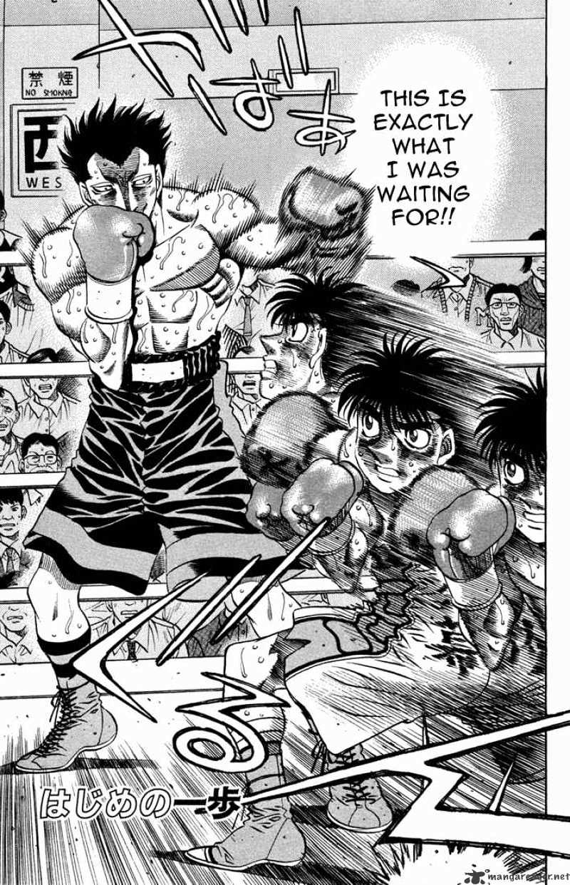 Hajime no Ippo: Fighting Spirit, Chapter 492 image 01